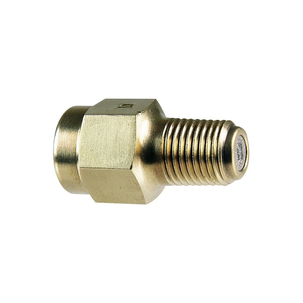 Pressure snubber, for water & oil service, 1/4" NPT.